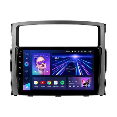 Штатна магнітола Teyes CC3 6+128 Gb 360° Mitsubishi Pajero 4 V80 V90 2006-2014 (A) 9"