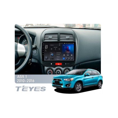 Штатна магнітола Teyes X1 2+32 Gb Wi-Fi Mitsubishi ASX 1 2010-2016 (A) 10"