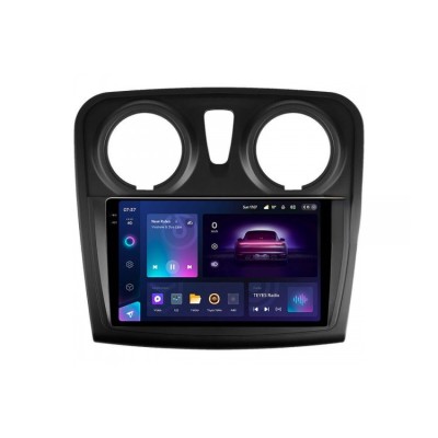 Штатна магнітола Teyes CC3 2k 6+128 Gb 360° Renault Logan 2 2012-2022, Sandero 2 2013-2022 (F2) (A) 9"