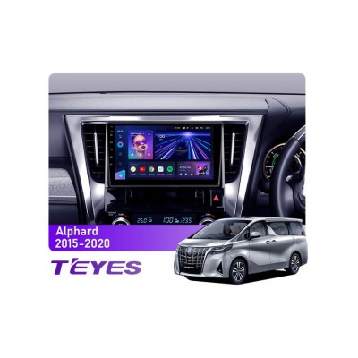Штатна магнітола Teyes CC3 6+128 Gb Toyota Alphard H30 2015-2020 10"