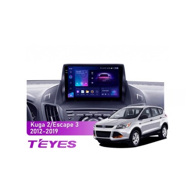 Штатна магнітола Teyes CC3 2k 6+128 Gb Ford Kuga 2/Escape 3 2012-2019 (A) 9"