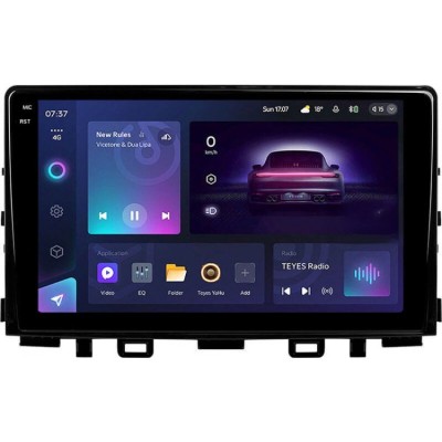 Штатна магнітола Teyes CC3 2k 4+64 Gb Kia RIO YB KX Cross (1 Din) 2016-2020 9"