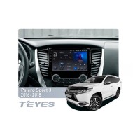 Штатна магнітола Teyes X1 2+32 Gb Mitsubishi Pajero Sport 3 2016-2018 9"