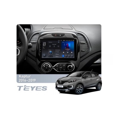 Штатна магнітола Teyes X1 2+32 Gb Wi-Fi Renault Kaptur 2016-2019 (A) 9"