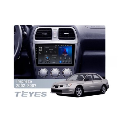 Штатна магнітола Teyes X1 2+32 Gb Wi-Fi Subaru Impreza GD GG 2002-2007 9"