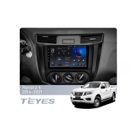 Штатна магнітола Teyes X1 2+32 Gb Wi-Fi Nissan Navara D23 4 2014-2021 (B) 9"
