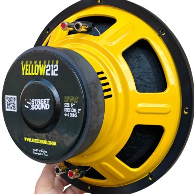 Сабвуфер Street Sound YELLOW212 (2+2 Ом)