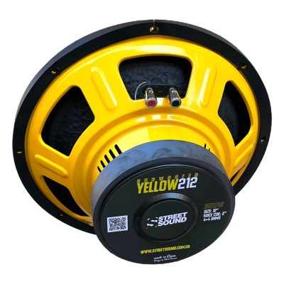 Сабвуфер Street Sound YELLOW212 (2+2 Ом)
