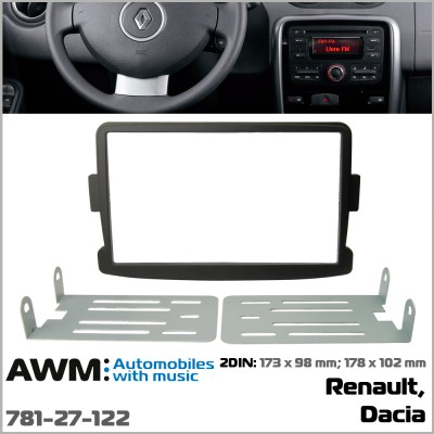 Перехідна рамка Renault, Dacia AWM 781-27-122