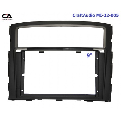 Рамка переходная CraftAudio MI-22-005 MITSUBISHI Pajero 4 2007-2017