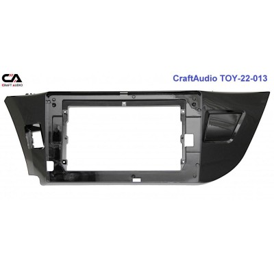 Рамка переходная CraftAudio TOY-22-013 TOYOTA Corolla 2013-2016 глянец 10.1"
