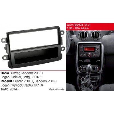 Перехідна рамка ACV Renault Duster, Sandero, Logan, Trafic (281250-13-2)