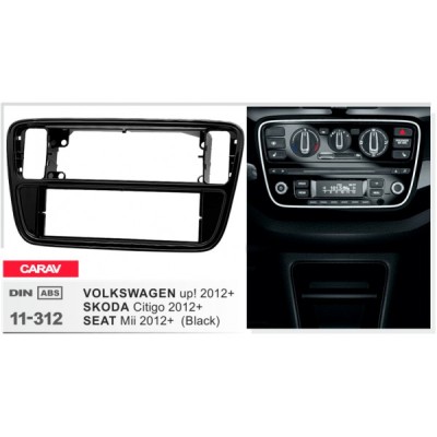 Перехідна рамка Carav Volkswagen, Skoda, Seat (11-312)