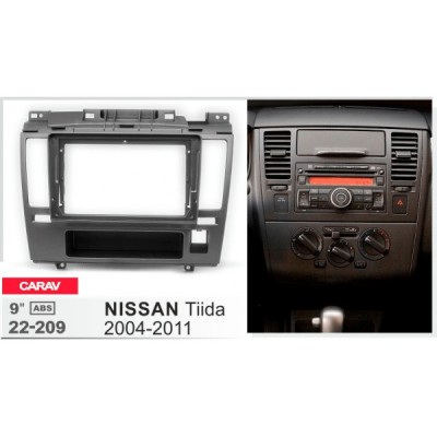 Перехідна рамка Nissan Tiida Carav 22-209