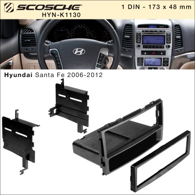 Перехідна рамка Scosche Hyundai Santa Fe (HYN-K1130)