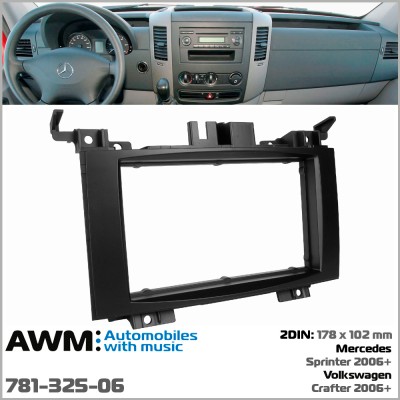 Перехідна рамка AWM Mercedes Sprinter, Volkswagen Crafter (781-325-06)