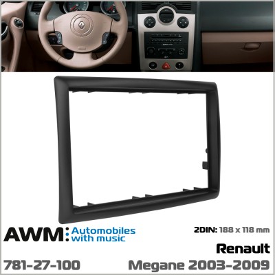 Перехідна рамка AWM Renault Megane II (781-27-100)