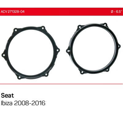 Проставки під динаміки ACV 271328-04 для автомобілів Seat Ibiza