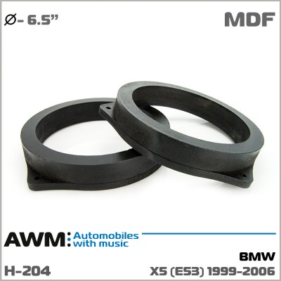 Проставки під динаміки AWM H-204 BMW X5 (E53)