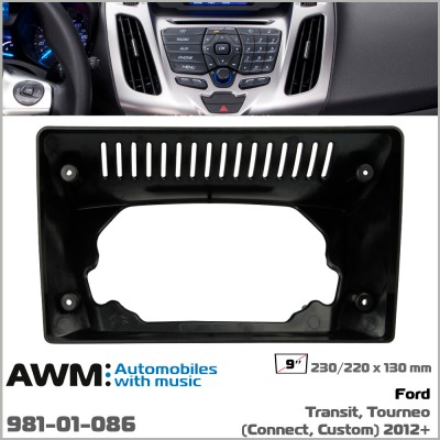 Перехідна рамка Ford Transit, Tourneo (Connect, Custom) AWM 981-01-086