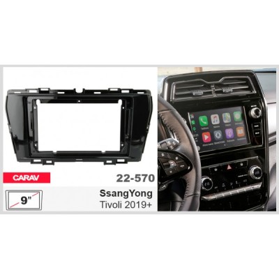 Перехідна рамка Carav SsangYong Tivoli (22-570)