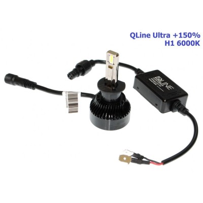 Лампы светодиодные QLine Ultra +150% 49W H1 6000K (2шт.)