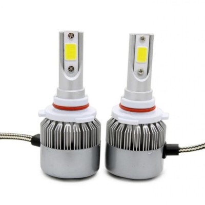 Лампы светодиодные C6 HB4 9006 12-24V COB (2шт)