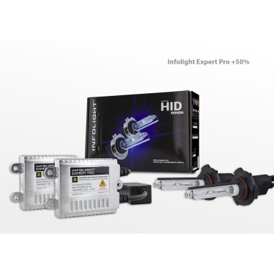 Комплект ксенону Infolight Expert Pro обманка HВ3 9005 5000K+50%