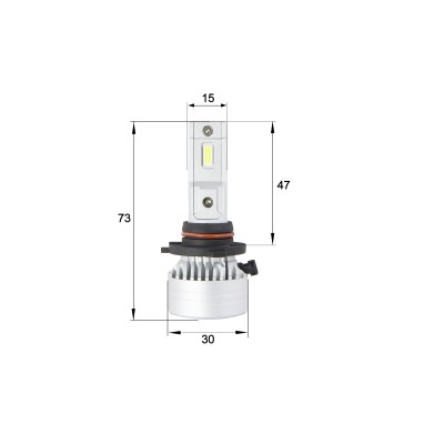 LED лампа Sho-Me F4 HB3 40W
