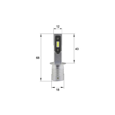 LED лампа Sho-Me F3 H1 20W