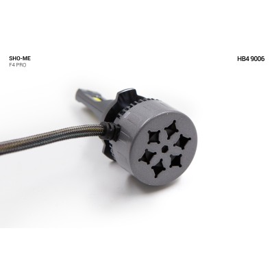 Комплект светодиодных ламп Sho-Me F4-Pro 9006 (HB4) 45W