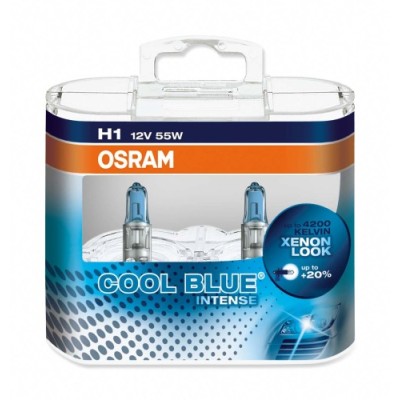 Галогенна лампа OSRAM 64150CBI H1 12V 55W P14.5S 10X2 HardDuopet