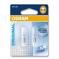Галогенна лампа OSRAM 2722-02B W2W 12V W2x4.6D 10X2 Blister
