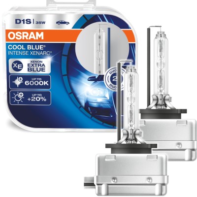 Ксеноновая лампа OSRAM 66140 Cool Blue Intense +20% D1S 85V 35W P32d-2 HardDuopet