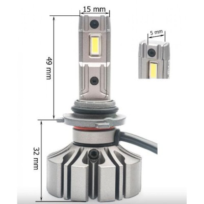 Світлодіодні лампи Prime-X Fog 9005/9006 (5000K) (2 шт.)