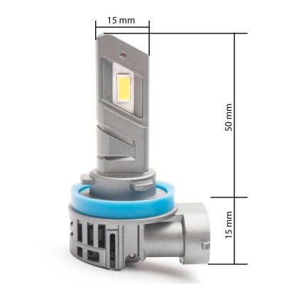 H11 (5000К) Prime-X MINI 2 комплект світлодіодних ламп (2 шт.)