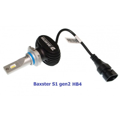 Світлодіодні лампи Baxster S1 gen2 HB4 (9006) 6000K (2 шт)