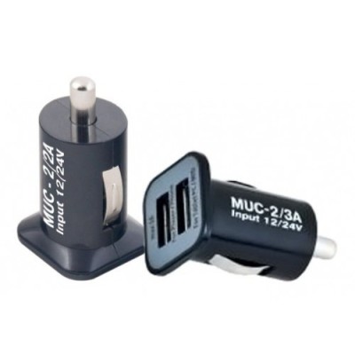 Зарядний пристрій USB Mystery MUC 2/3A 12/5V 3А