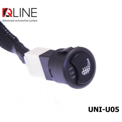 Подогрев сидений QLine Fiber UNI-U05 (1 сидение)