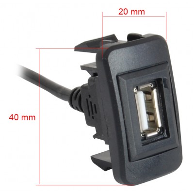 Автомобільний USB роз'єм CARAV Toyota - Lexus (17-003)