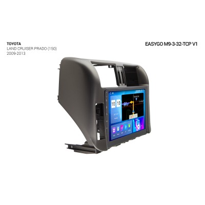 Штатна мультимедійна система EasyGo M9-3-32-TCP v1 Toyota Land Cruiser Prado (150) 2009-2013