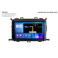 Штатное головное устройство EasyGo M9-4-64-MABV QLED Mercedes A-klasse (W169), B-klasse (W245), Vito (W639)