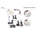 Штатное головное устройство EasyGo M9-3-32-B-TR4 QLED Toyota RAV4