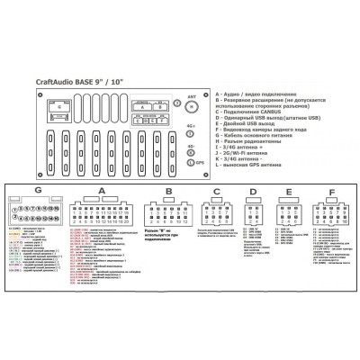 Автомагнітола CraftAudio BASE 9"