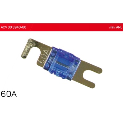 Запобіжники mini ANL 60А 1 шт. ACV 30.3940-60