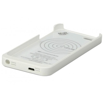 Чохол для бездротової зарядки ACV 240000-20-01 Inbay для iPhone 5/5S white