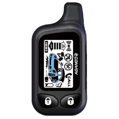 Брелок, CONVOY MP-70 LCD 2-way TX