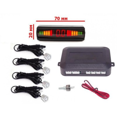 Парктроник BAXSTER PS-418-11 серебро