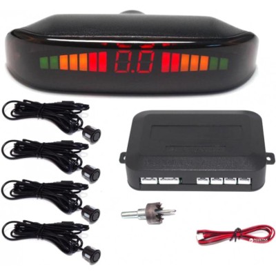 Парктроник BAXSTER PS-418-07 черный