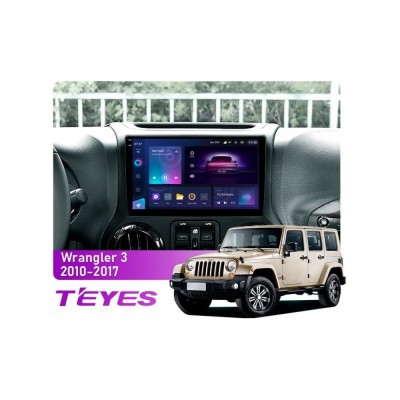 Штатна магнітола Teyes CC3 2k 3+32 Gb Jeep Wrangler 3 JK 2010-2017 (L15) 10"